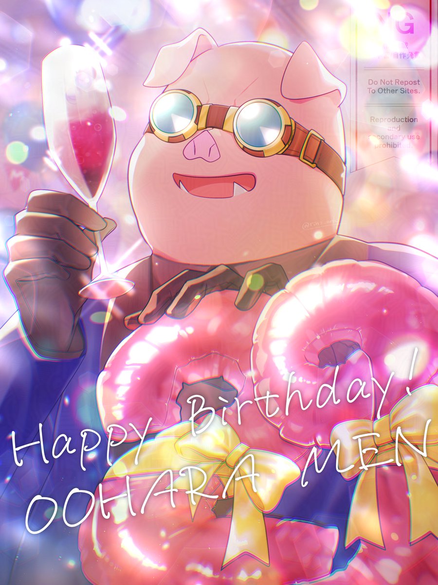 rinz_ark's tweet photo. HBD！！！今年は何といってもアトミルとの出会いがとっても大きかったです！！！ええ！！！！素敵なギャングとで合わせてくれて本当にありがとうございました！！！！！おおはらMENに幸あれー！！！！！
#おおはらMENバースデー2026
#誰でも見れますねぇ https://t.co/ceI45Vb7Ca