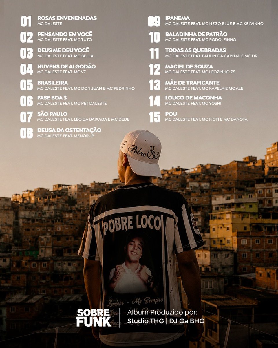 FCMCDalesteBR's tweet photo. 🚨A BOMBA VEM!🚨 Saiu a lista com as faixas do álbum do MC Daleste, link do pré save na bio.
#DalesteVive https://t.co/CVG0L1U6zg