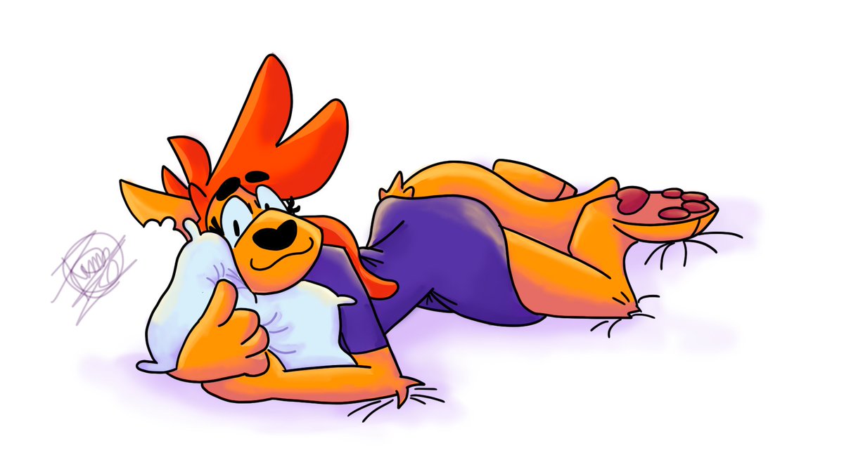Experieto6comic's tweet photo. Hi again, here's the finished version of yesterday's sketch. I hope you like it :3
#furryart #furry #furrygirl #OC #cartoon https://t.co/U8QLNS2J8f