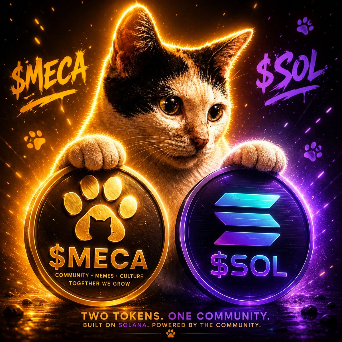 MECA_onsol's tweet photo. Every new holder
Every conversation
Every supporter
It all matters

We're grateful for everyone who's helping MECA grow, every single day.

The best is yet to come 🐾💛
Let's keep building together

$MECA $SOL @solana https://t.co/SvTRiuVzAr