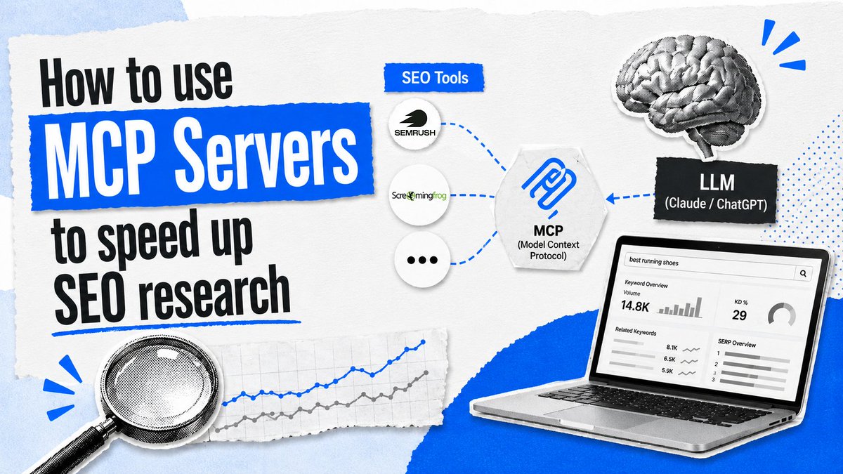 sengineland's tweet photo. Keyword research that once took a day can now take 30 minutes... with trusted tool data, not hallucinated search volume.

Here's how to connect MCP servers and scale #SEO research:
https://t.co/IkQpwTdEyB https://t.co/kxJCNiaJLi