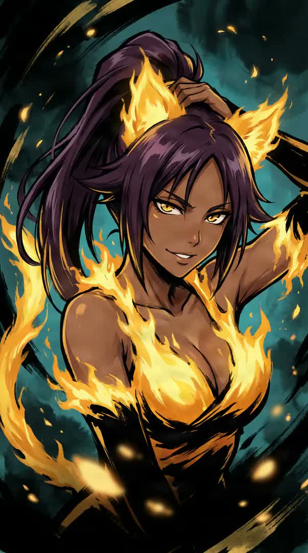 DaddyJimWaifus's tweet photo. #Bleach #Yoruichi https://t.co/ZDekYu724O