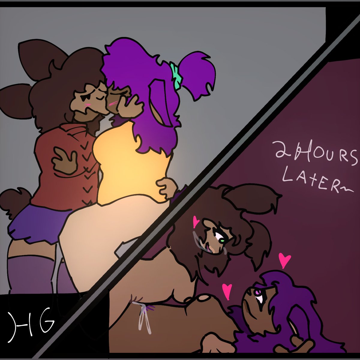 Glitchmar3's tweet photo. I never post here, a notification reminded me this acc existed lol
#lesbian #kissing #drawing #digitalartㅤㅤㅤㅤ https://t.co/pTOt3ScZSx