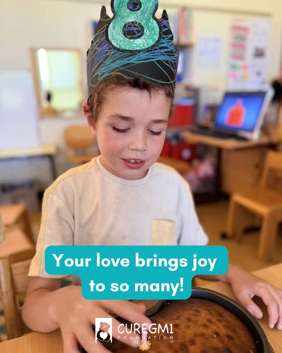 curegm1's tweet photo. Please join us in sending happy birthday wishes to Mauro, who turned 8 years old this past weekend! We hope you had a wonderful day with friends and family! Drop your wishes for Mauro below! 
#curegm1 https://t.co/8W9UvgrVJT