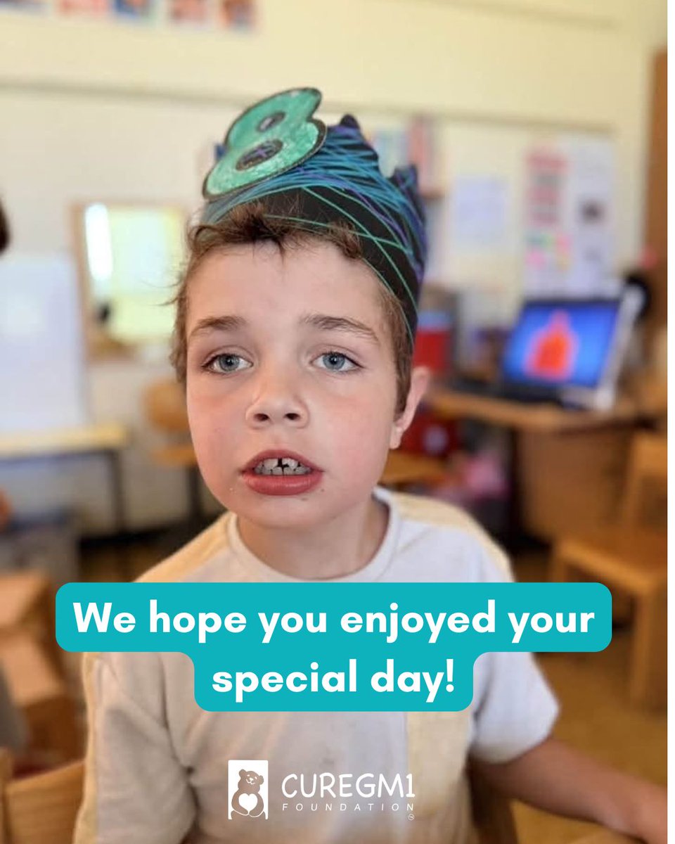 curegm1's tweet photo. Please join us in sending happy birthday wishes to Mauro, who turned 8 years old this past weekend! We hope you had a wonderful day with friends and family! Drop your wishes for Mauro below! 
#curegm1 https://t.co/8W9UvgrVJT