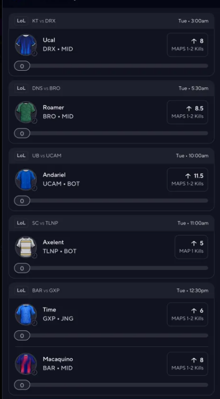 UhCharger's tweet photo. Prizepicks 25x (Flexed)
They have a couple rosters wrong *cough KT* so obviously go light it's a lotto
Link below
#GamblingX #PrizepicksLoL #eSports #WakenCash #HIMom https://t.co/vbzQANpgWi