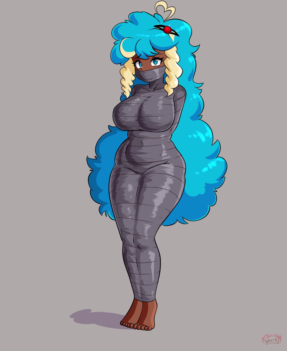 SparkXXX2019's tweet photo. Skara duct tape mummified
Art Trade with @SkaraTapedup 

#bondage #mummification #sketchdrawing #mummificationbondage #ocsoriginalcharacter https://t.co/o9iY6Nqq6n