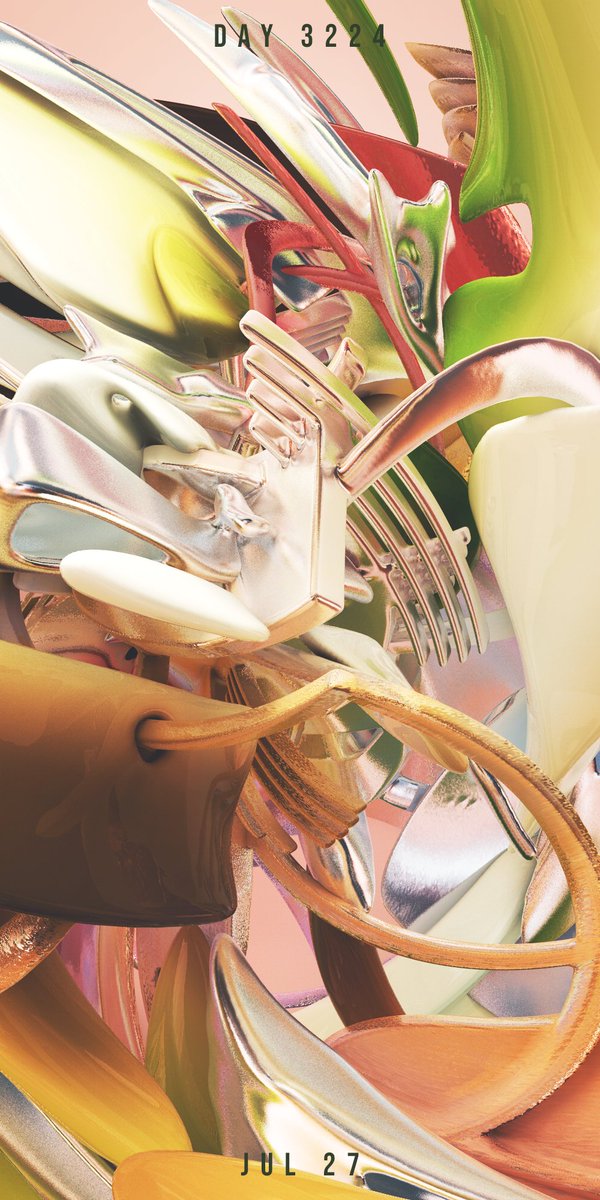 bushidishi38313's tweet photo. DAY 3224 #cinema4d #c4d #dailyrender #cinema4dart #instart #3dartwork #3drendering #digitalart #artistsoninstagram #instaart #3dart #renderzone #design https://t.co/ttyJDyC6GF