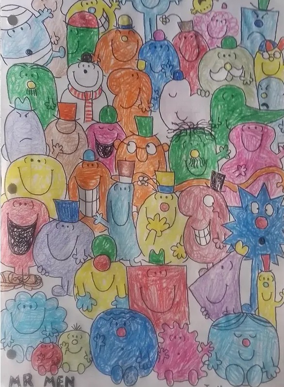 JavonMo65817434's tweet photo. Today, The Mr. Men 55 years old. These are well love and known by their personalities. #rogerhargreaves #mrmenandlittlemiss #mrmenlittlemiss #mrmen #littlemiss #mrmenlittlemissfans #mrmenlittlemissfanart #mrmenlittlemiss55thanniversary #55thanniversary #myartwork #mrtickle https://t.co/ynBwt168wV
