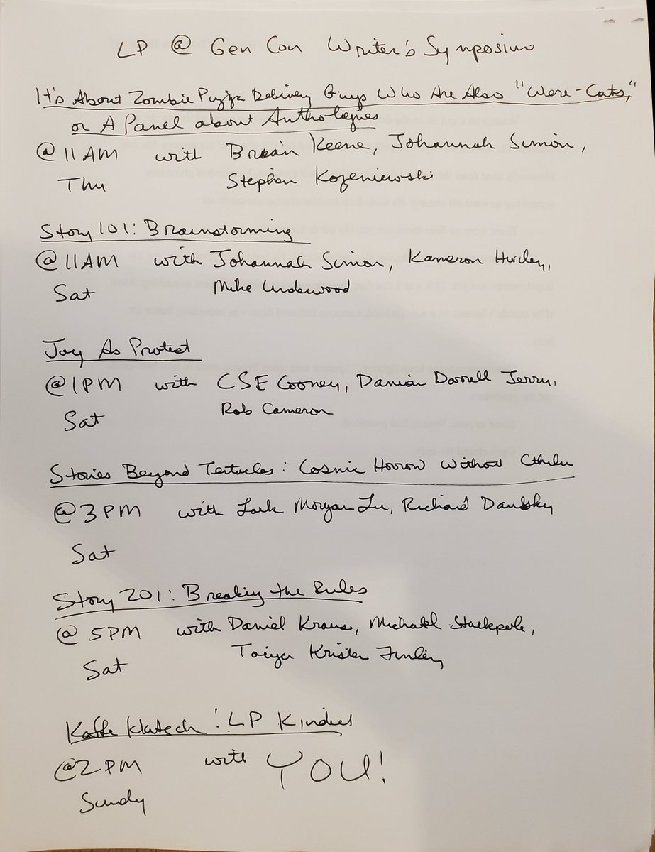 LPKindred's tweet photo. I'm never on here anymore but I will be at @Gen_Con this weekend and I can write in cursive! https://t.co/ldXUcJ4XnV