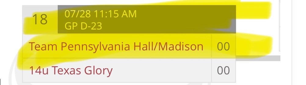 BlakeHornyak29's tweet photo. ⛈️ moved back our start time
⏰11:15 am tomorrow ~ 🥎Grand Park Field 23
We are not done yet! Let’s GO @thealliancefp
#ilovesoftball #finishstrong #teamwork
@teampafastpitch @TeamPAMadison @CoachMorganK @CoachBBuchanan @softballhype @UKCoachLawson @FastpitchAthRec @ImpactRetweets @sbsportsnetwork @HolliMitchell8 @NATigerAthletic @RecruitMatador @gobigrecruiting @JMan4514