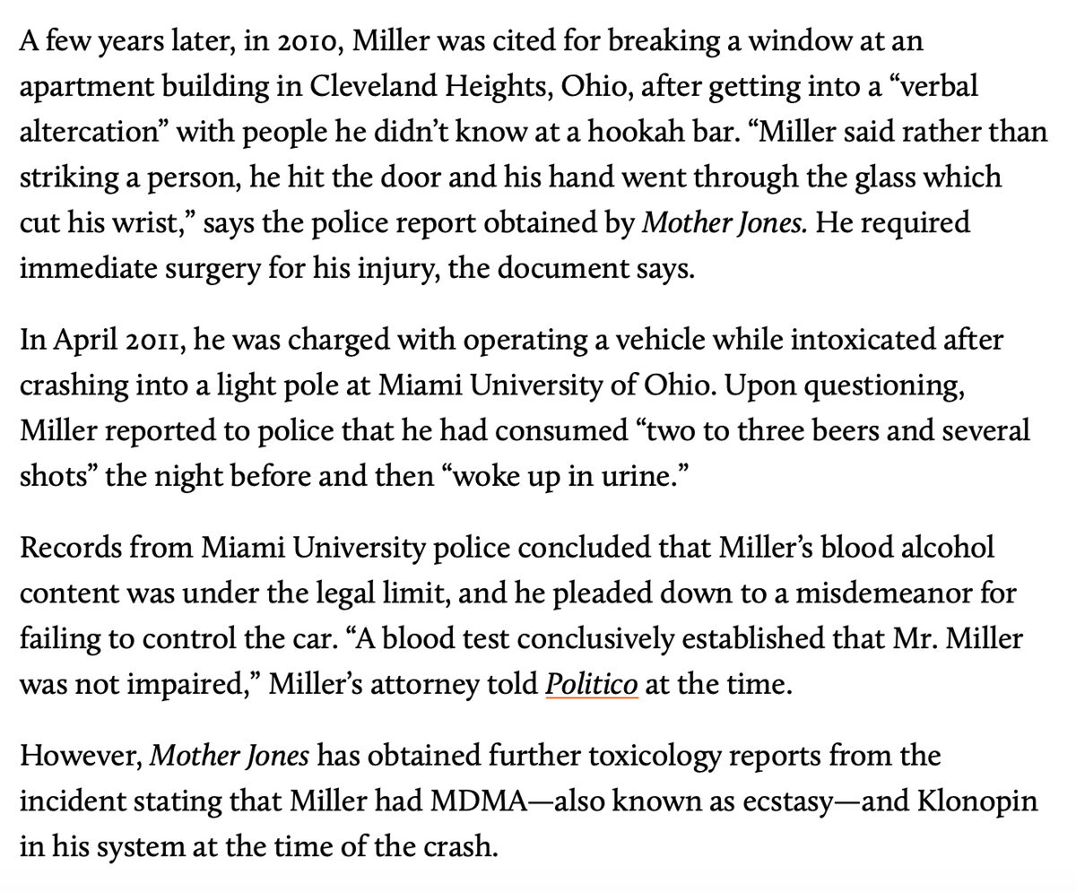 girlsreallyrule's tweet photo. Meet Ohio Republican Max Miller who rose up in the political ranks quickly due to his loyalty to Donald Trump. New police reports and filings reveal a drug and violence issue.

He's also been charged before, more than once: https://t.co/kVFBOxSxcY https://t.co/FJl2uSrMil