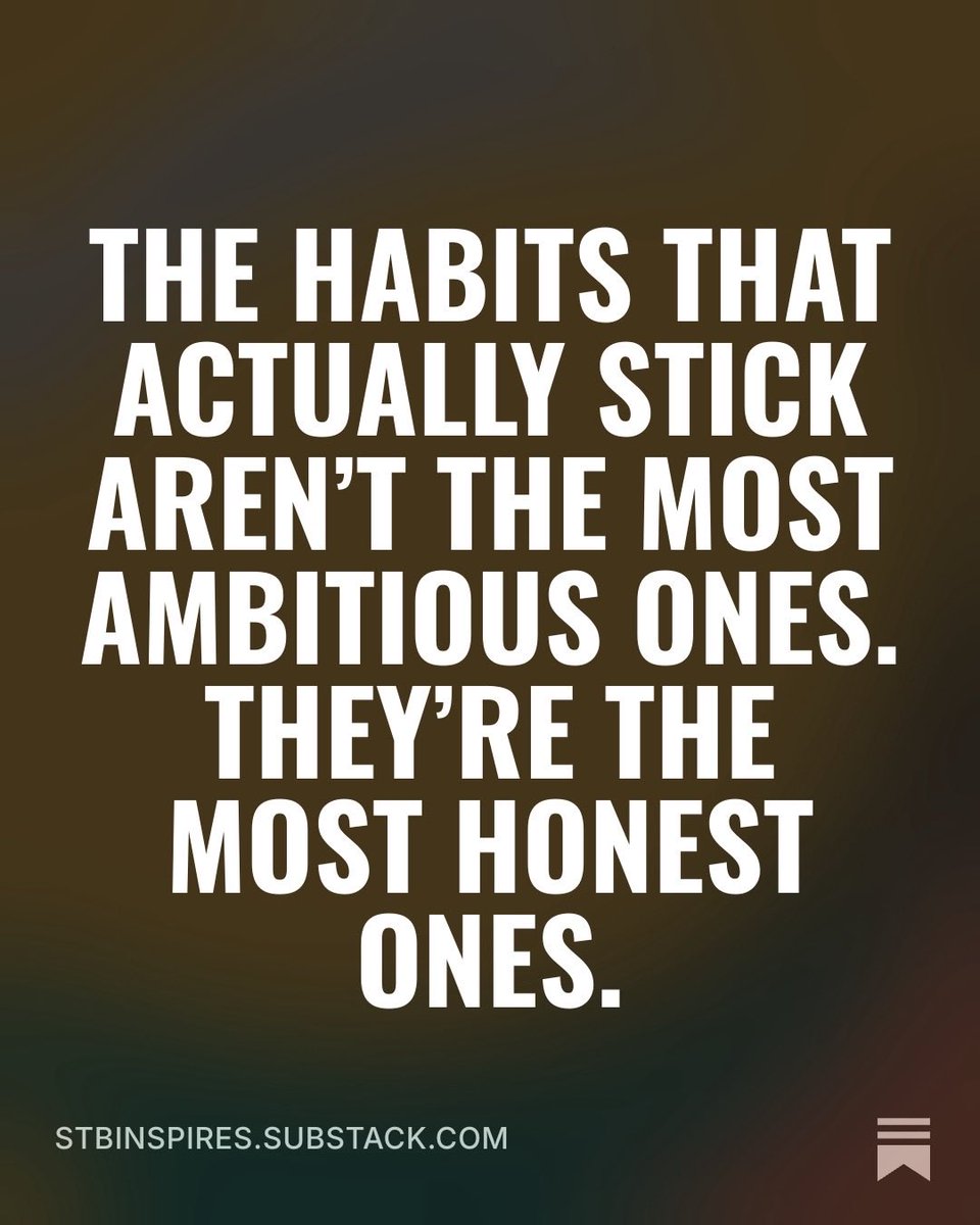 stbinspires's tweet photo. https://t.co/CYheQyjRce

#habits #atbinspires #mindset https://t.co/s1NyWBFAd0