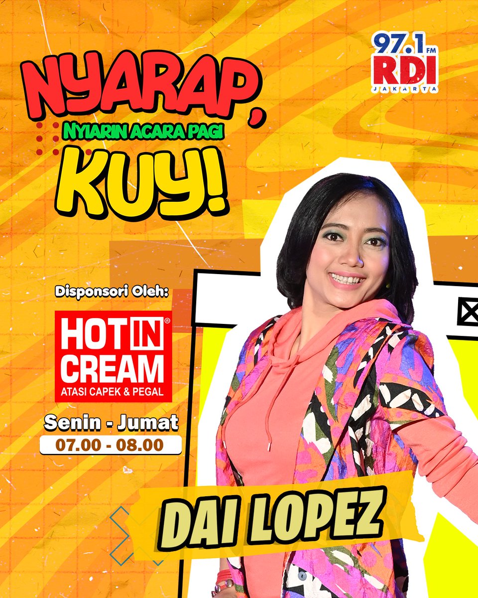 rdi971's tweet photo. Cuci muka dulu gih, terus langsung setel radio

Pantengin #NyarapKuy bareng @Hotincream.id sampe jam 8 pagi

Buruan yang mau diabsen, sebelum berangkat, langsung aja komen #BURJO https://t.co/TR00uiWKUX
