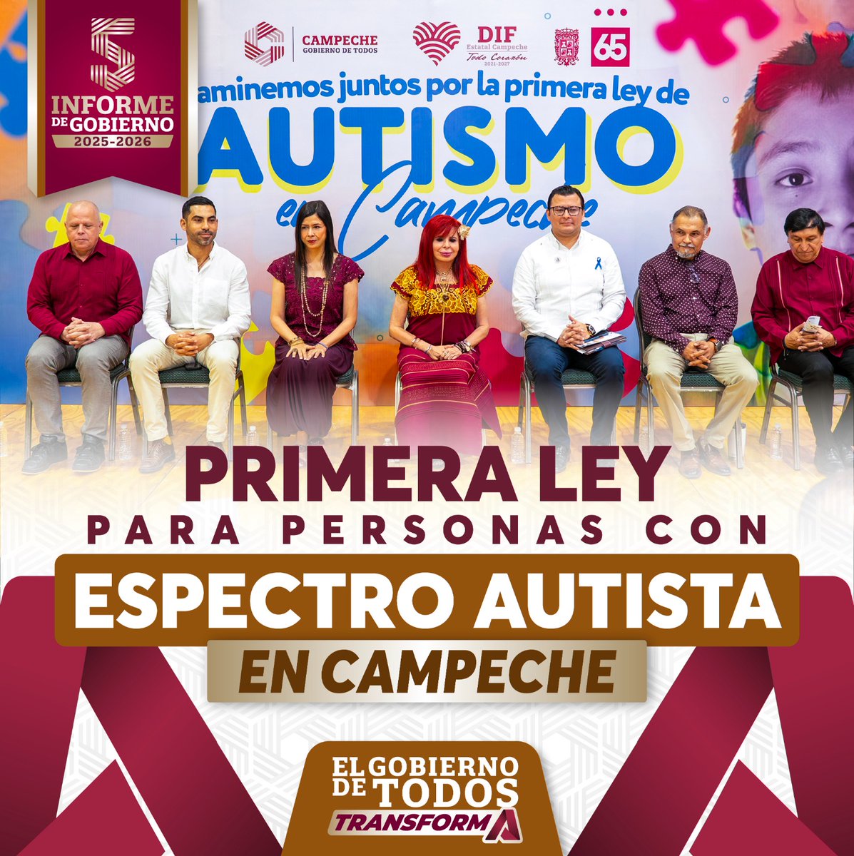 UCSCampeche's tweet photo. Impulsamos la primera Ley para las Personas con Trastorno del Espectro Autista en Campeche, marcando un avance histórico en la construcción de un marco jurídico que garantiza la inclusión, la atención integral y el respeto a sus derechos.

#Layda5toInforme https://t.co/haRtqQbr6p