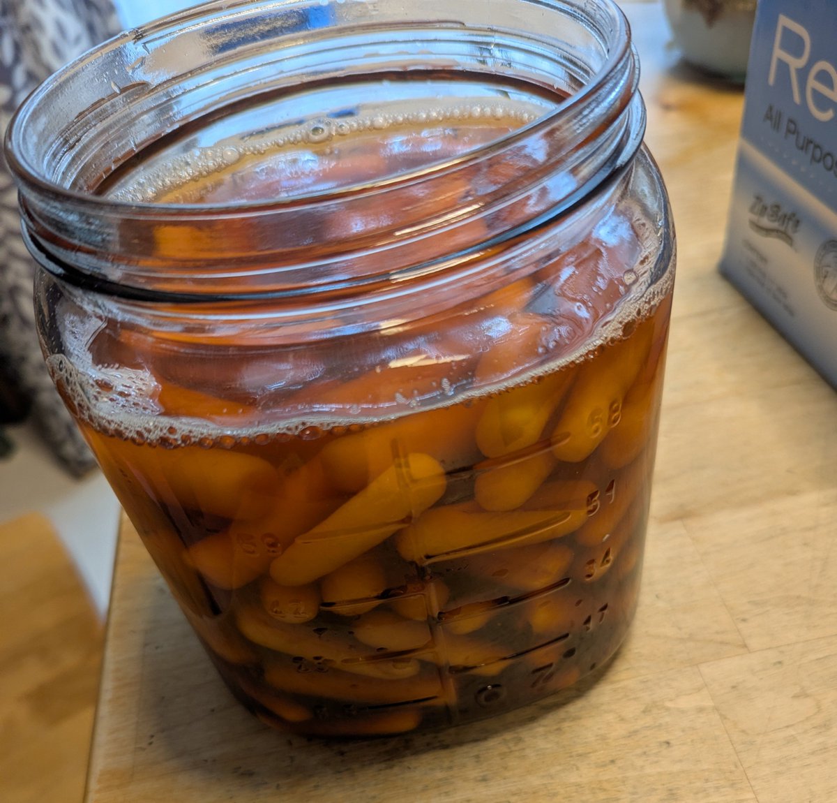 HowlingBugQueen's tweet photo. What do you guys think of my Coca-Cola pickled baby carrots #raypeat https://t.co/zAwHmXwuUt