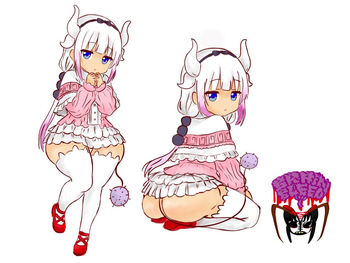 brainbleedcute's tweet photo. Kanna!(´⊙ω⊙`)
#anime #moe #fanart #kannakamui #cute https://t.co/CuV132TW9J