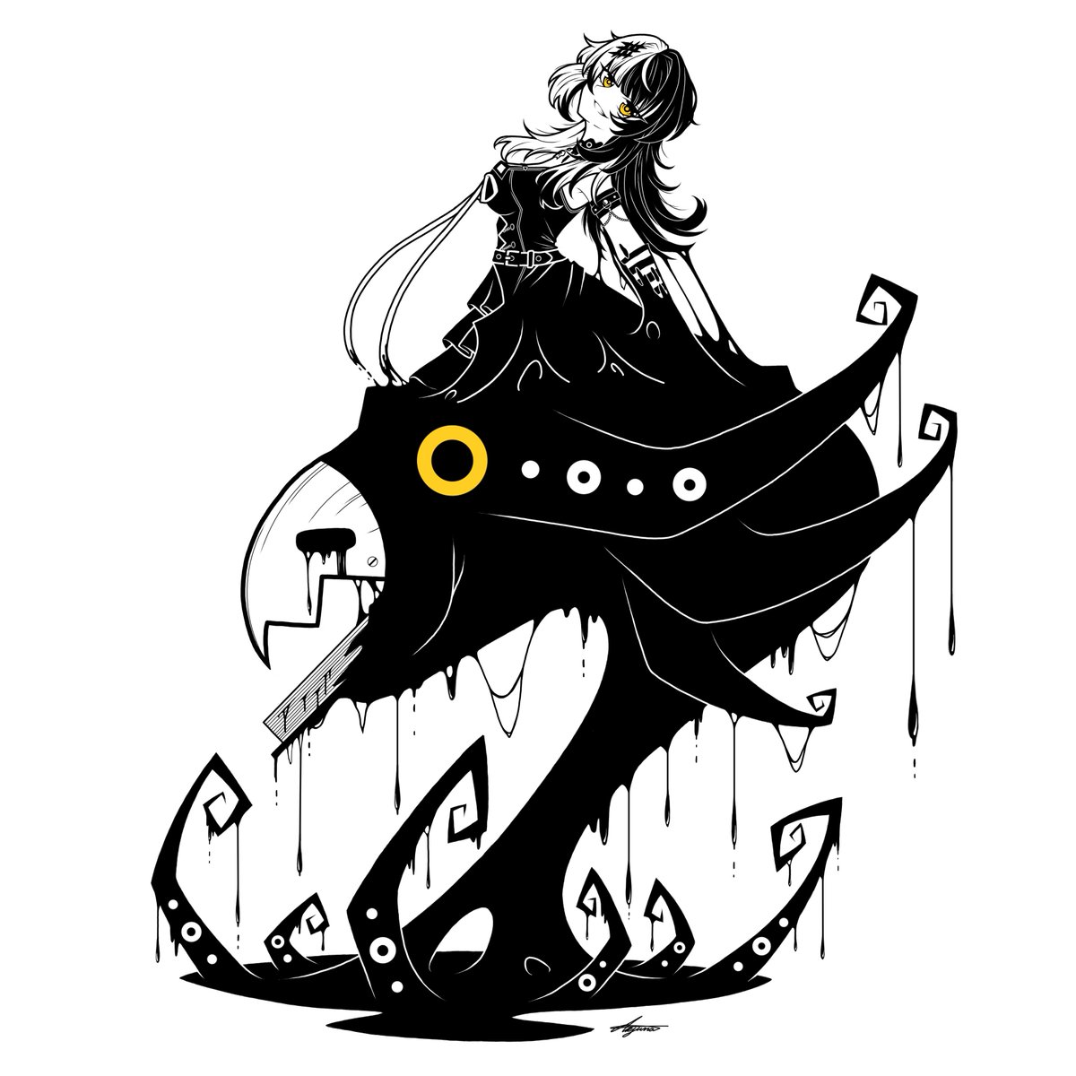 Arjuna_625's tweet photo. "Did you know? You can ride Bookwyrms" 🖤🤍
#ShiorinSketch https://t.co/vwa6VW33qY