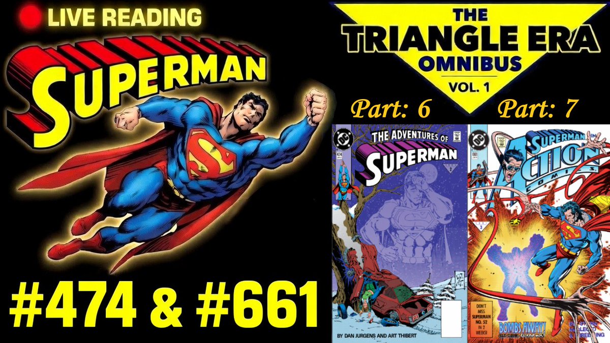 RealDrVenkman's tweet photo. Tonight's Superman Double Feature starts @ 8 PM Central / 9PM Eastern!
https://t.co/PnM1dsPE4p

#Superman #DCcomics #90s #reading https://t.co/ftux1Ko4Ft