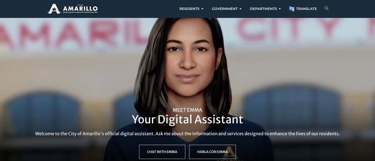 TomsettDanny's tweet photo. Our Digital Humans are now getting deployed by the biggest players in the AI game - this is a cool story with the City of Amarillo saving $1.8 million since deploying Emma!

https://t.co/ObIlPOZJ88

We may not be growing at the speed of some of these token-maxing outliers, but we are solving valuable problems that generate real ROI.

There is satisfaction in knowing you're forming part of the AI story that actually is making a difference.

@Dell, @nvidia