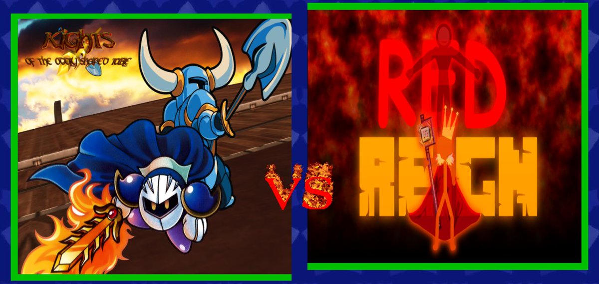 TVTIMEFEVER's tweet photo. @KN0WMYPOW3R @ThyShovelKnight 
VS
@mightygodkiller @K1ngOrange https://t.co/QxG1FIfyXq