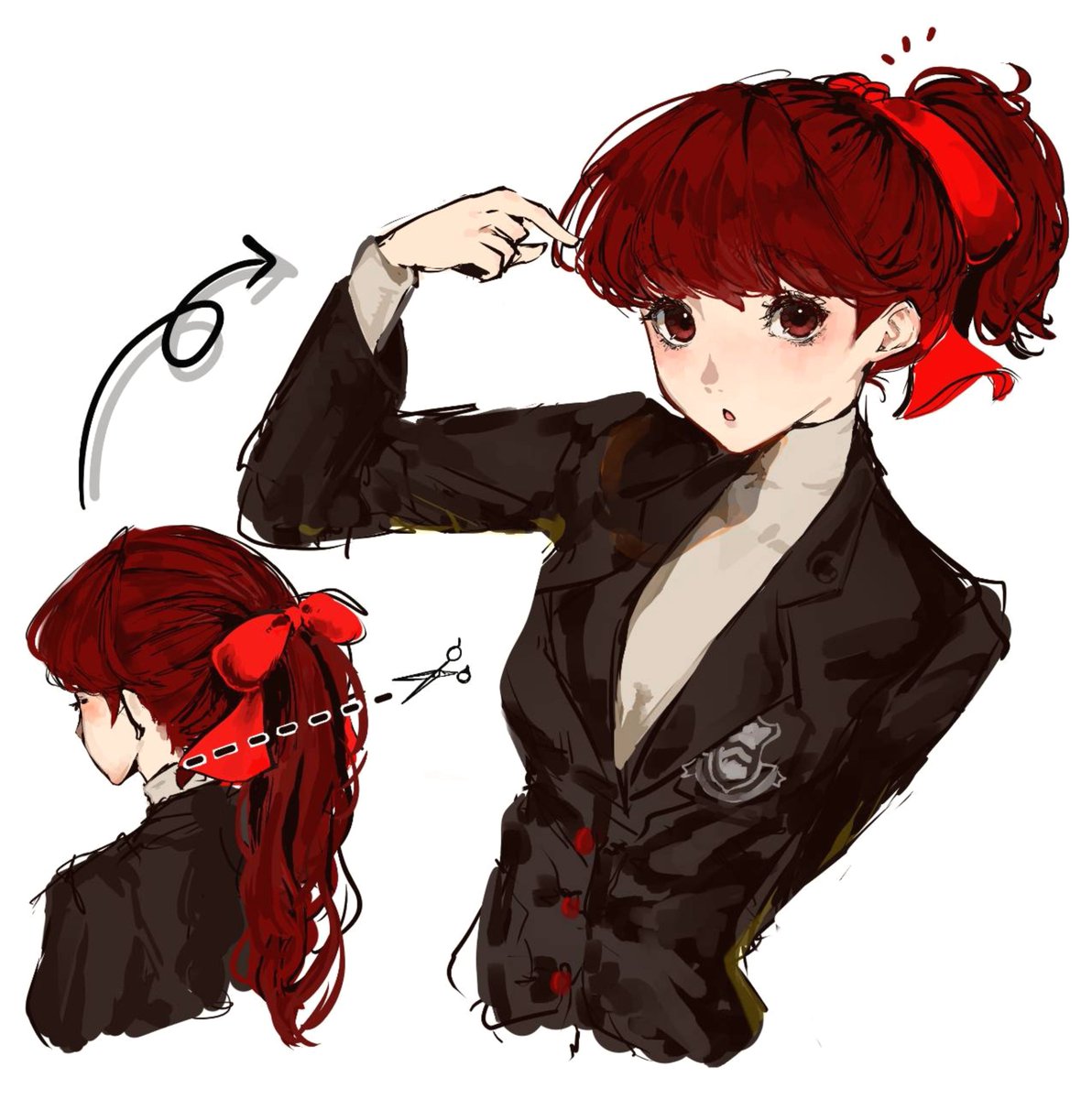 tatuto1027's tweet photo. #P5R if 芳澤 https://t.co/b0ILG1fqIL