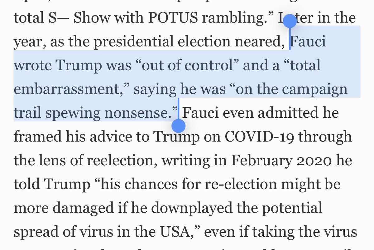 RandPaul's tweet photo. Fauci was hiding the origins of Covid 19 but not his utter disdain for President Trump.

https://t.co/YLcrQ804rM https://t.co/vfow0iQDO6