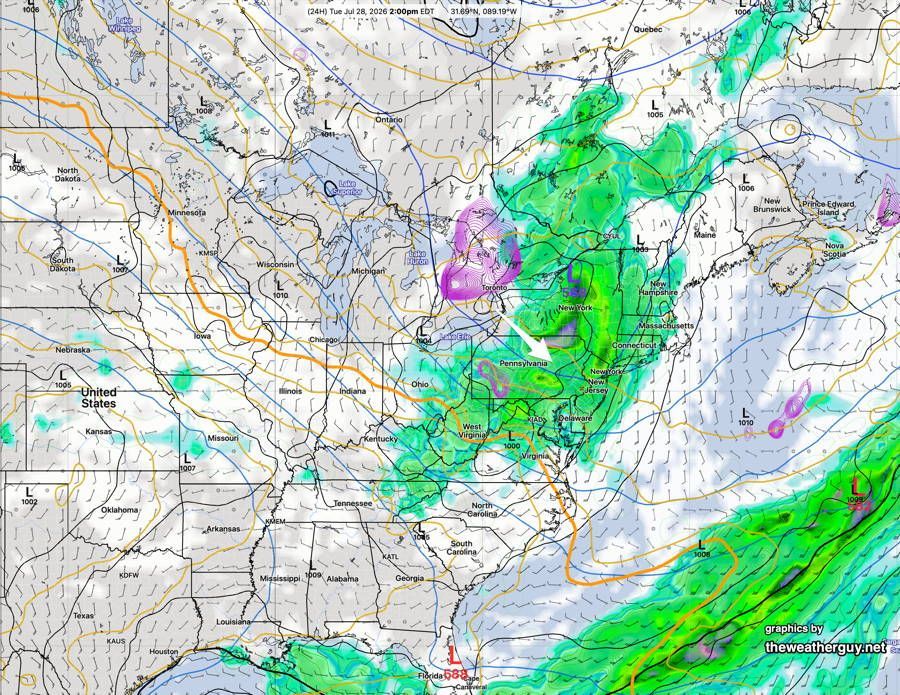 theweatherguy's tweet photo. THIS WEEK’S WEATHER - #Philadelphia #weather #PAwx #PhillyWx

Tuesday Weather

We had quite the rain-maker develop this afternoon.  In addition to the triggered storms (see below), many other cells developed in-place and moved very little causing . … https://t.co/YDYtLgj5Rt https://t.co/bqVjOIlOzk