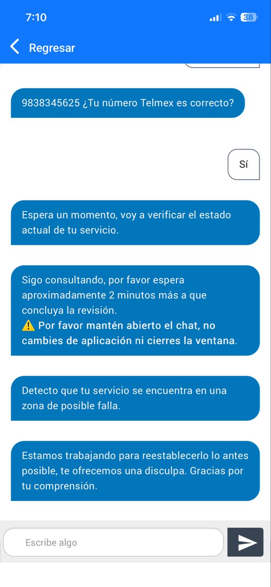 bibistrece's tweet photo. @TELMEXSoluciona  vamos para una semana sin servicio de internet…. https://t.co/3zzndF2TAS