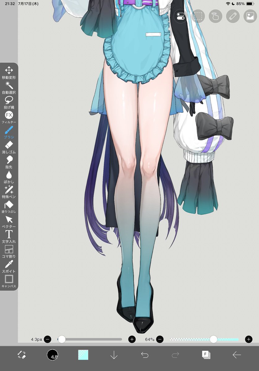 UTAGAIch's tweet photo. これもibis感あるんですかね？

最近、ibisはクリスタの下位互換でibisで描いた絵はibis臭するからすぐ分かるってﾂｲｰﾖがバズってるの見たんだけどホマ？？？

私、全部ibisで描いてるんですけど、自信があるのでエントリーしてもいいですか！
Grok君、届けて🕊️オネシャス https://t.co/vOhKZc6bRs
