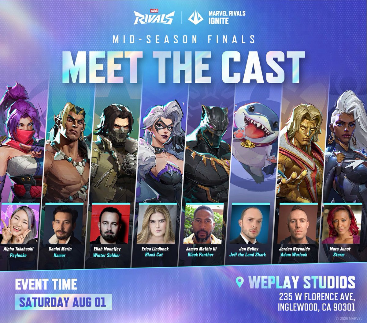 RivalsEsports's tweet photo. Heroes. Voices. Music. One unforgettable stage. 🎤
Meet the artists and voice talents joining us for the Mid-Season Finals Grand Finals! https://t.co/fUzomzVnFB