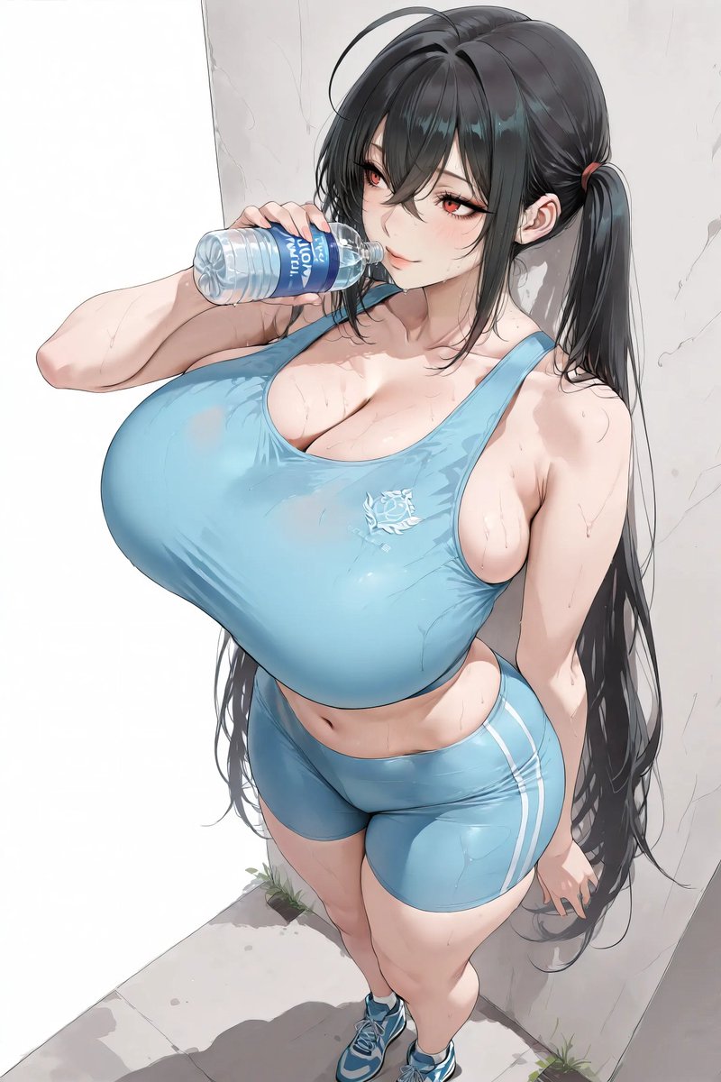 Watage_AI's tweet photo. Morning, Tuesday☀️
The heat isn't letting up at all, but let's not overdo it and just make it through the first half of the week🥤😸

Taihou(大鳳) https://t.co/C3ULWNS5Q9