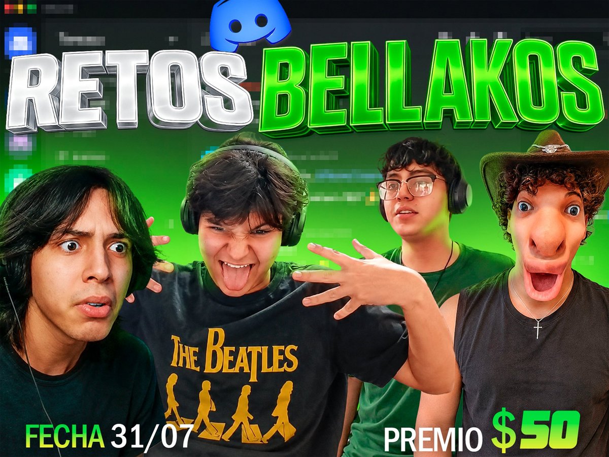 EddyTaku_'s tweet photo. HOLA 

Este viernes estaré organizando un evento de retos en discord por $50 dolitas

Requisitos: seguirme + comentar y tener camarita 🫡 https://t.co/sRjPpCgqpB