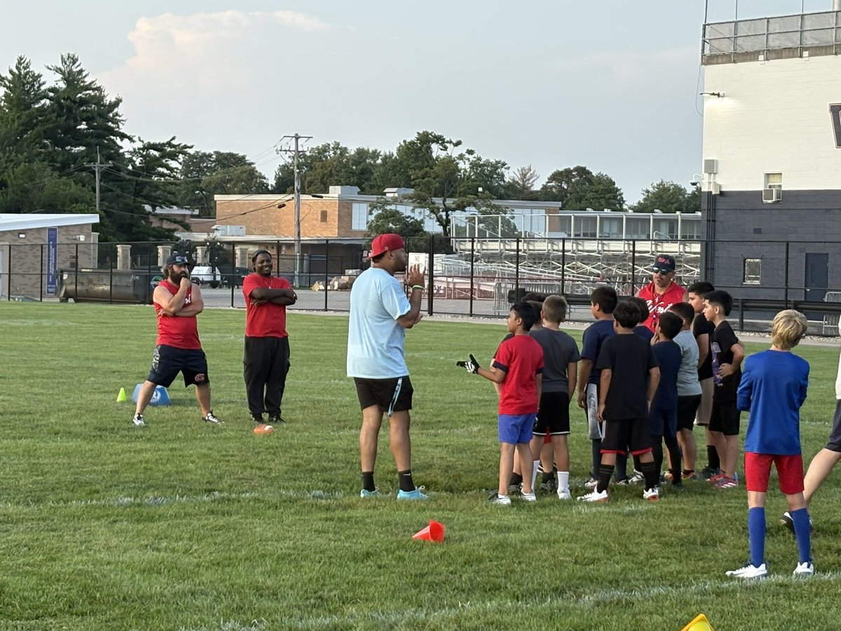 WABlackhawkFB's tweet photo. Team 1 of feeder program history on night 1 of the season! 

Great day to a Blackhawk!

@wajrblackhawks 

#DBD https://t.co/0rJozE7vOz