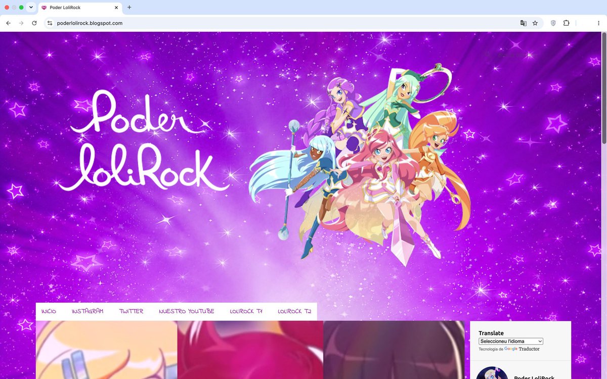 LoliRock_MX's tweet photo. cc: @lolirockp 
acaban de actualizar la página de lolirock en espera a la 3 temporada 🥳🥳🥳 https://t.co/VpuA8T3LBr