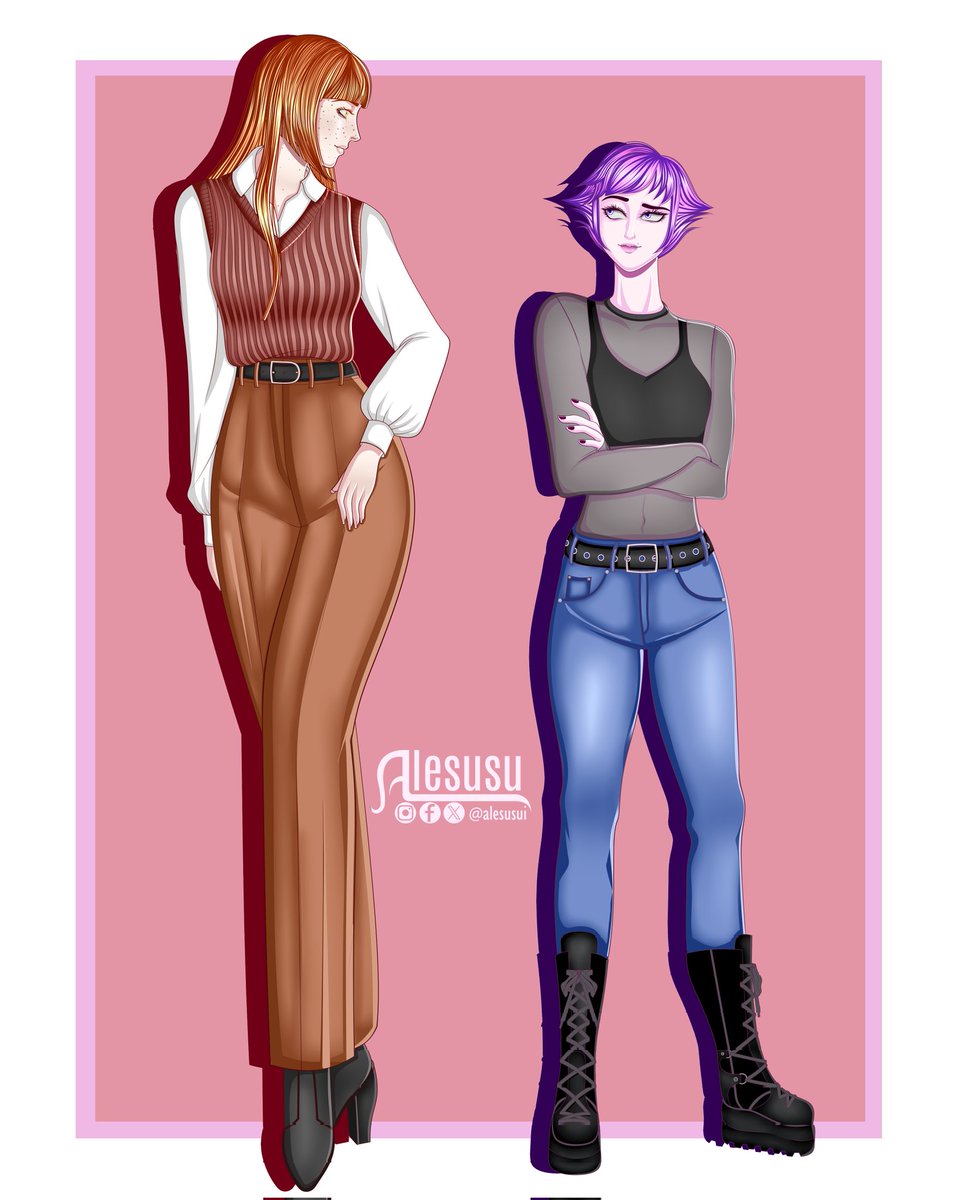 Alesusui's tweet photo. Iris and Louis

#art #myart #digitaldraw #originalcharacter #digitalart https://t.co/jbCoLAQIqr