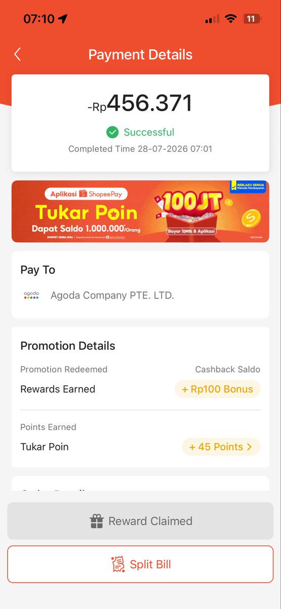 dtprimanda's tweet photo. @agodaindonesia halo kak mau konfirmasi kenapa ini ke cancel yaah? https://t.co/iKMcfiIcRa