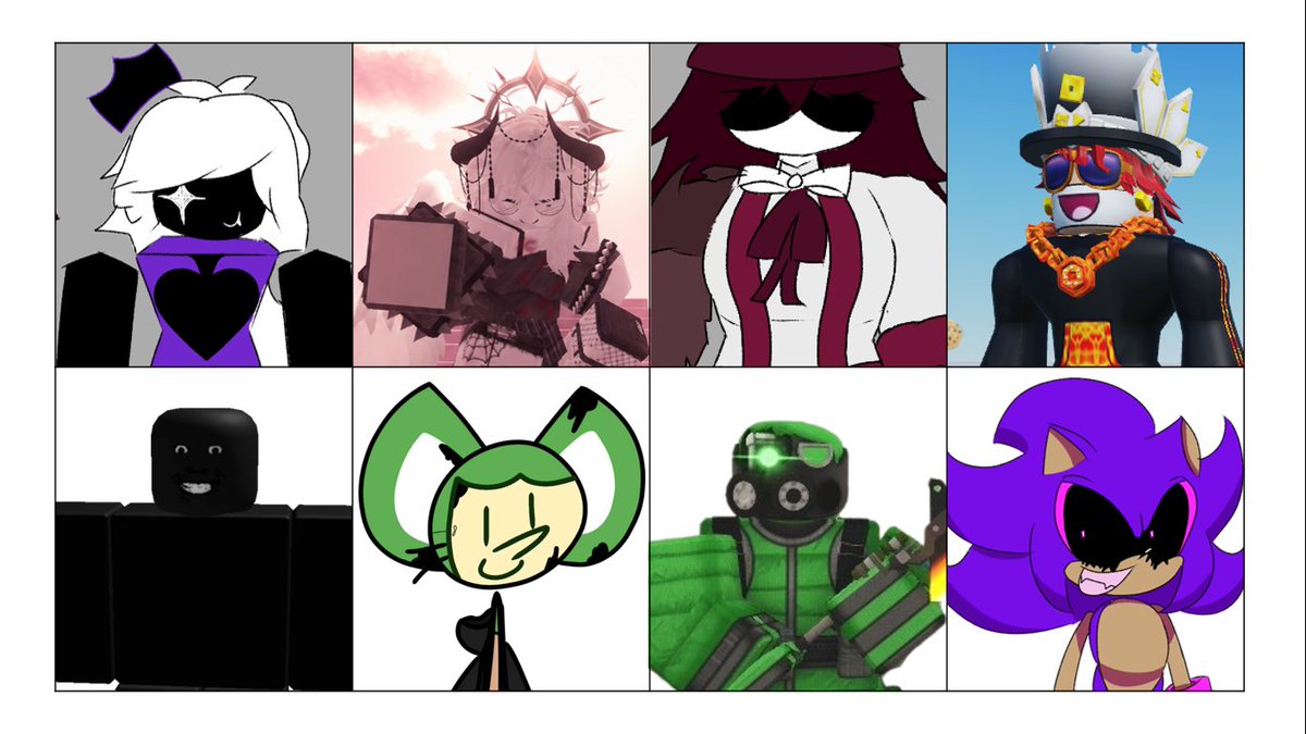 rblx_fnc's tweet photo. Este sera el roster de Asesinos en Fn'C (No, son los unicos, solamente los más HOMOSEXUALES)

1- Haze (snowballer)
2- Linux (rushdowner)
3- NUTZ (brute)
4- FranchoMT (rocket guy)
5- MR. (stealth)
6- Poberto (trapper)
7- Arpyt (recource managment)
8- VantaX (sonic.exe guy) https://t.co/4j5cdvCb5N
