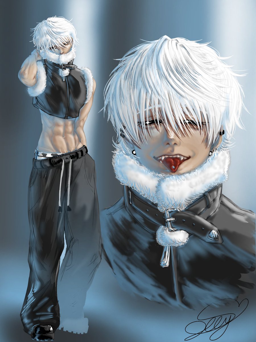 Sally_Tran__'s tweet photo. I hate coloring... #oc https://t.co/VC9BRjFFKe