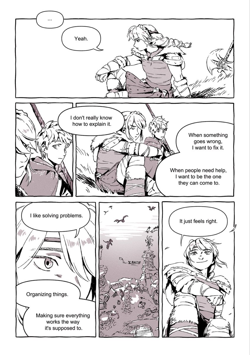meltsmelts's tweet photo. relapsed and drew a scene from chapter 7 of the hijack fic drag path 
p1/3
#hijack #frostcup #rotg #httyd https://t.co/QJYDpWlenK