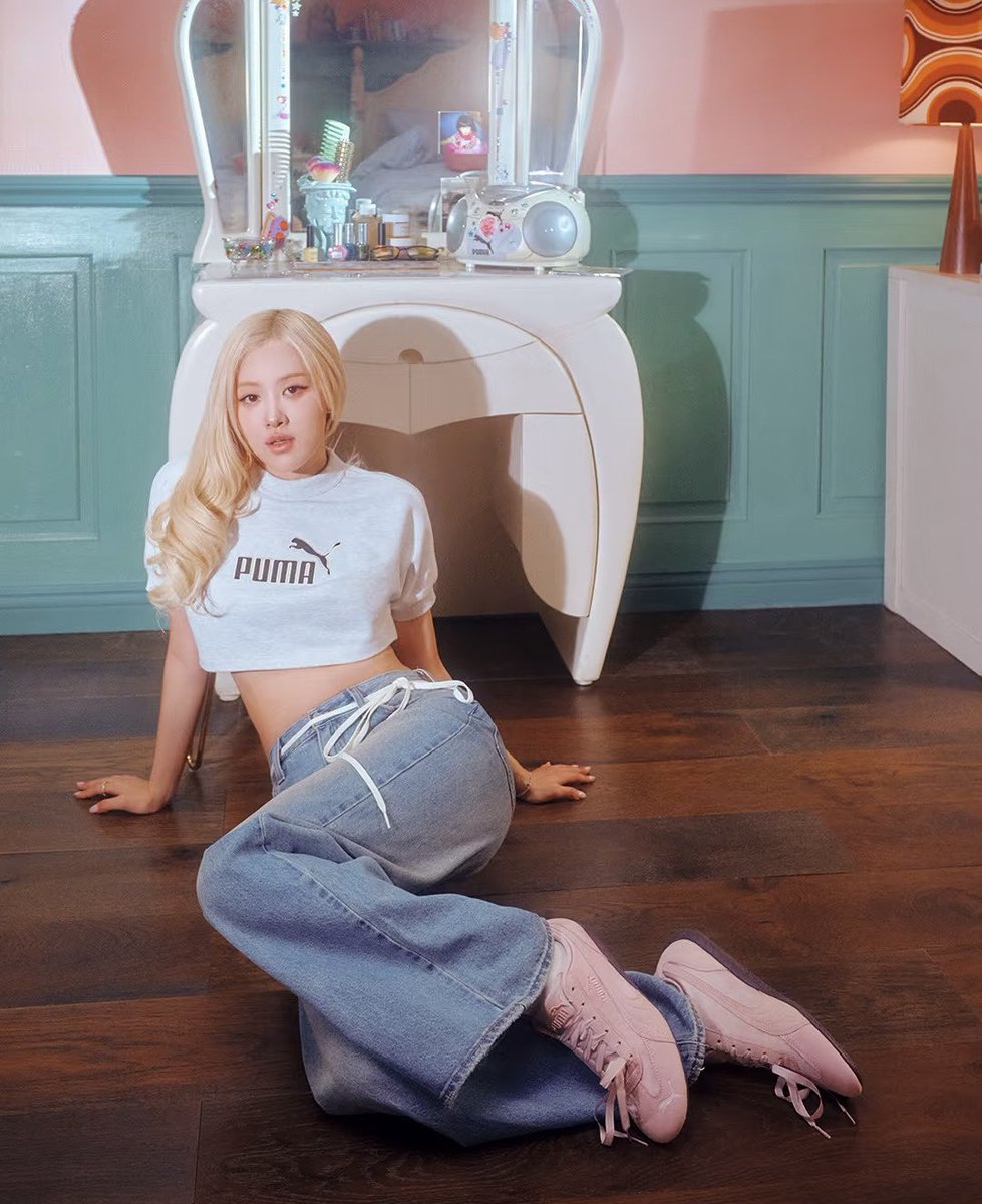 alreadythequeen's tweet photo. RT @RoseFocused: ROSÉ for Puma https://t.co/xVZg6Ksvan