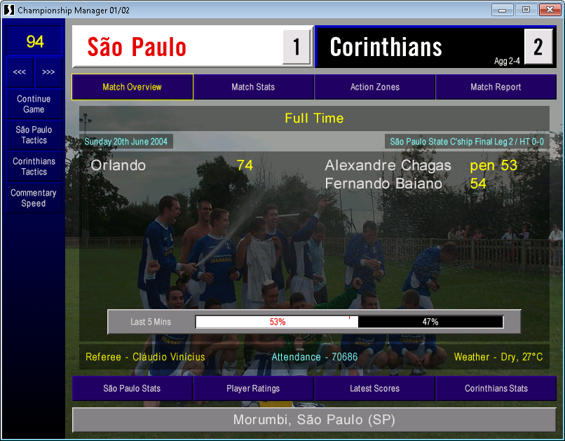 adamcm0102's tweet photo. Sao Paulo State Championship Final Second Leg https://t.co/G3g4zTzTz1