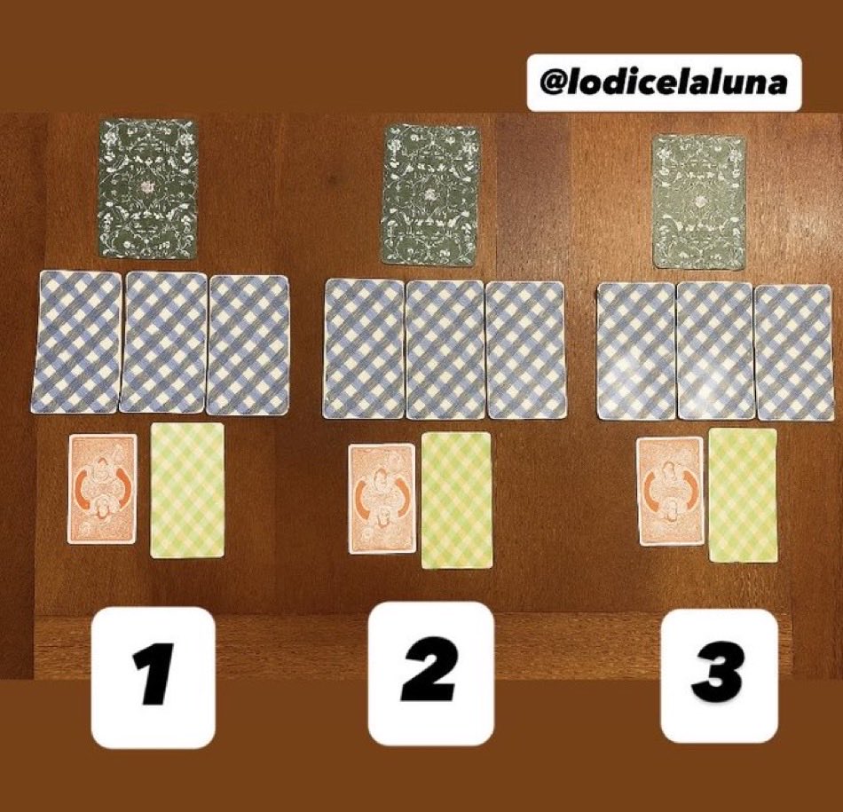 Lodicelaluna's tweet photo. ✨ Nueva lectura de Tarot para el amor ❤️

Hoy el Universo tiene un mensaje para tu relación.

Pensá en esa persona especial, conectate con el vínculo y, antes de elegir, hacé en silencio la pregunta que más ocupa tu corazón.

Luego elegí una sola opción: 1, 2 o 3 y POR FAVOR 👏 LEAN LAS RESPUESTAS ABAJO 👇🏻