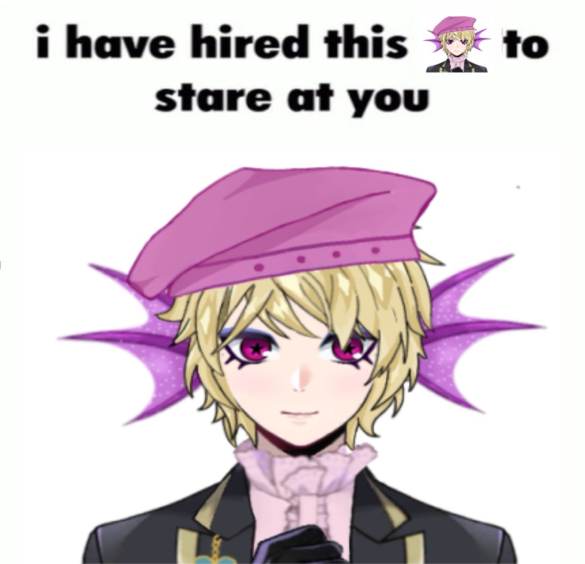 k1ttenluvs's tweet photo. I want to make a chibi of him but I would kill myself doing it tbh https://t.co/3oQPfbg9ek