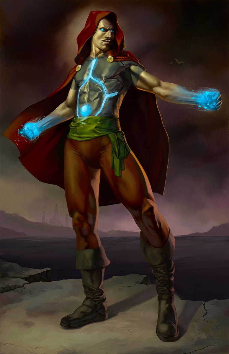 jwartwork's tweet photo. Commission piece for a character called Messiah done for The Creative Extreme. Really happy with the colours on this one. #fantasyart #comicart #conceptart https://t.co/XyzYC2Ish1