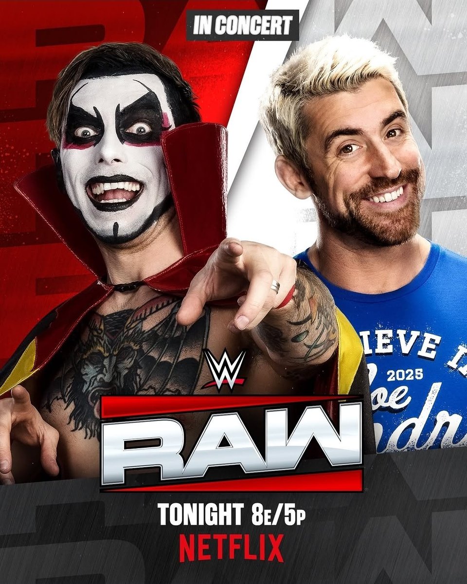 bbreese0215's tweet photo. @DanhausenAD @joehendry concert tonight on #WWERAW https://t.co/hOgNjaHsO4