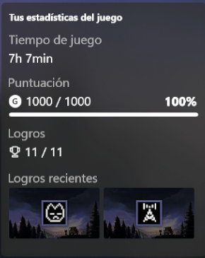 MrDeckMacc's tweet photo. Debo admitir que este juego estuvo muy chill y bastante fácil de completar solo hay un logro que si recomiendo para tener que es el de los coleccionables pero fuera de ahí recomendado este agradable juego. https://t.co/g19yHACdm1