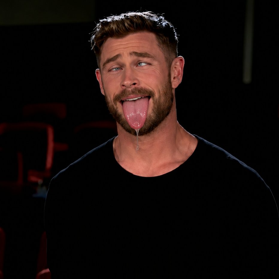 goonxtard's tweet photo. chris hemsworth is gooning hard https://t.co/YJ3SFOSYVs