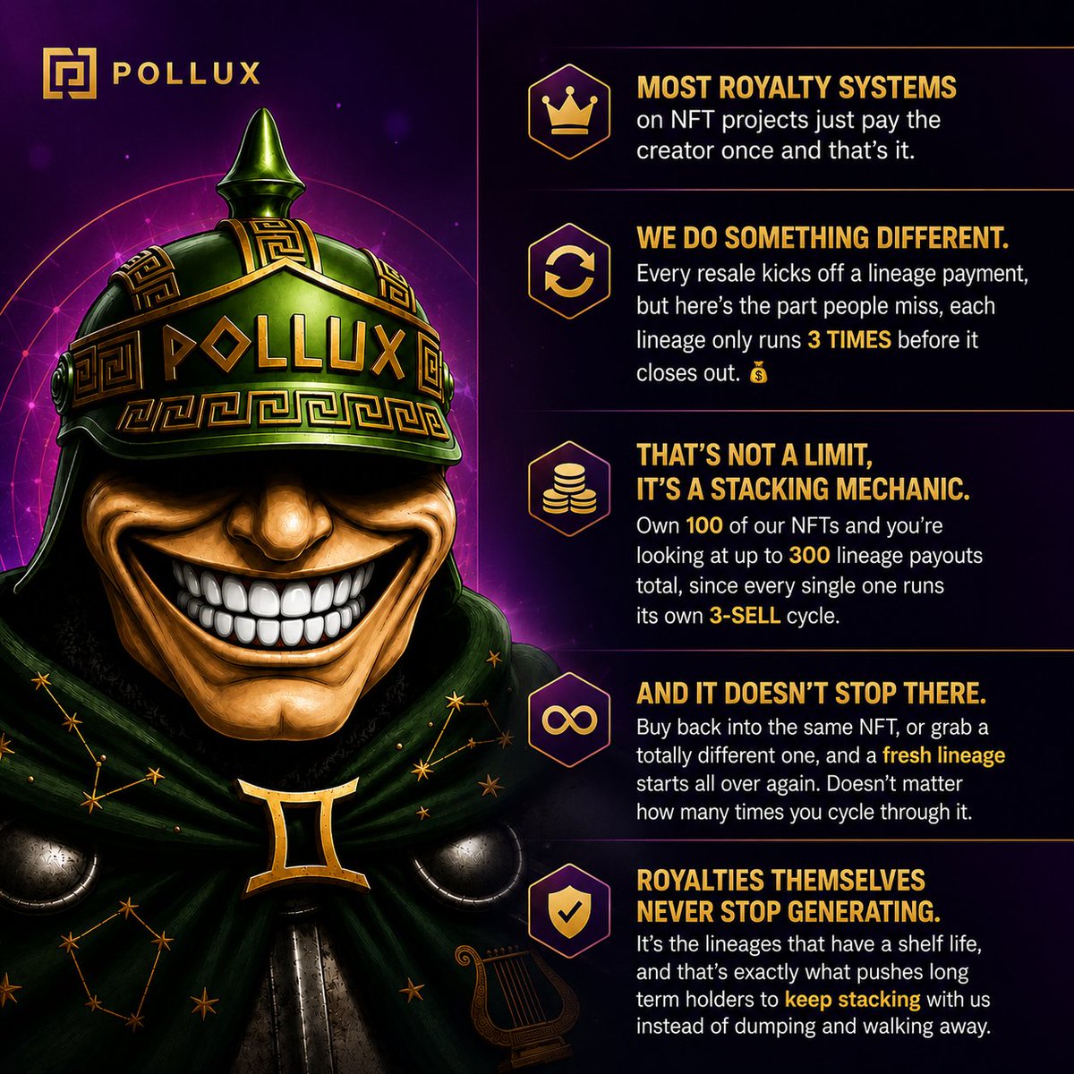 POLLUX on XRPL tweet media