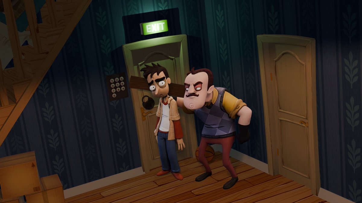 Kadenshook6090's tweet photo. Render I made in Blender today #HelloNeighbor #If_Hello_Neighbor_was_Realistic https://t.co/tKRZl2g8so